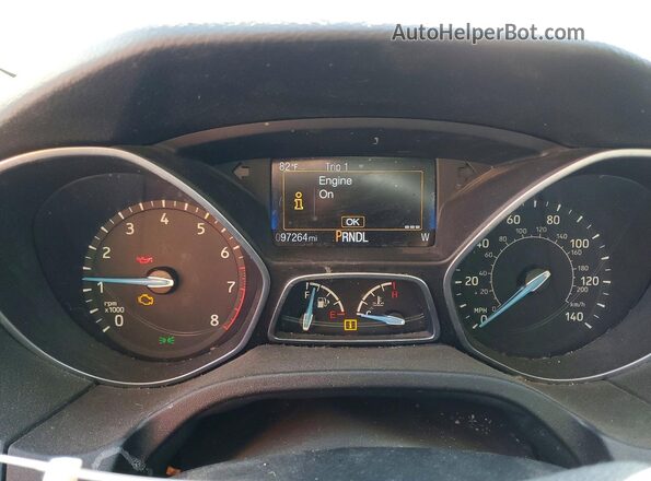 1FADP3F22GL320782 2016 FORD FOCUS Silver 