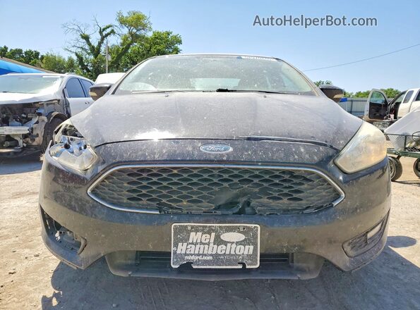 1FADP3F22GL379427 2016 FORD FOCUS Черный Вид спереди