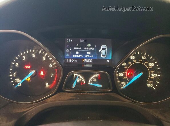1FADP3F22GL379461 2016 FORD FOCUS Black 