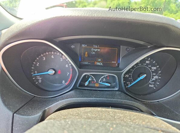 1FADP3F22HL200949 2017 FORD FOCUS Silver 