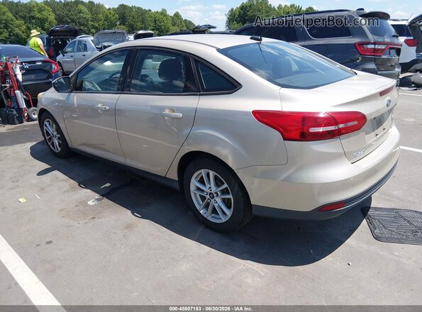 1FADP3F22HL201826 2017 FORD FOCUS Champagne Rear left