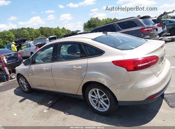 1FADP3F22HL201826 2017 FORD FOCUS Champagne 