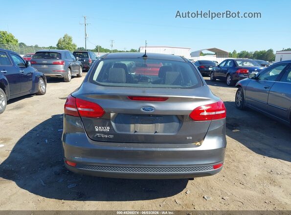 1FADP3F22JL201928 2018 FORD FOCUS Gray 