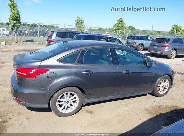 1FADP3F22JL201928 2018 FORD FOCUS Gray Vista del cuadro de instrumentos