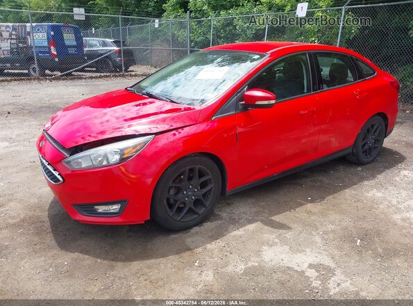 1FADP3F23GL219802 2016 FORD FOCUS Red Przód lewy