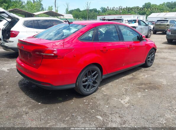 1FADP3F23GL219802 2016 FORD FOCUS Red Tył prawy