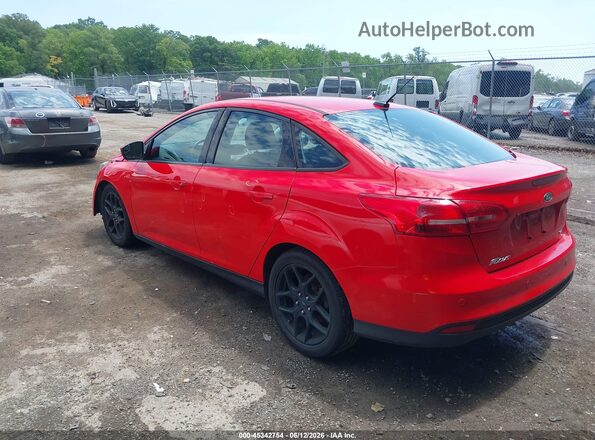 1FADP3F23GL219802 2016 FORD FOCUS Red Tył lewy
