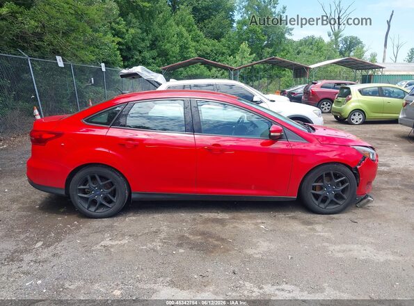 1FADP3F23GL219802 2016 FORD FOCUS Red Widok zestawu wskaźników