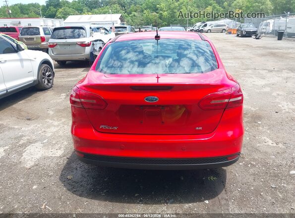 1FADP3F23GL219802 2016 FORD FOCUS Red 