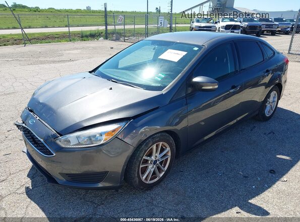 1FADP3F23GL244425 2016 FORD FOCUS Gray Przód lewy