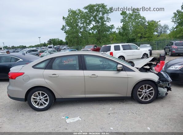 1FADP3F23GL252086 2016 FORD FOCUS Желто-коричневый Вид задней части салона