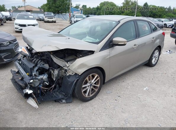 1FADP3F23GL252086 2016 FORD FOCUS Желто-коричневый Передняя левая четверть