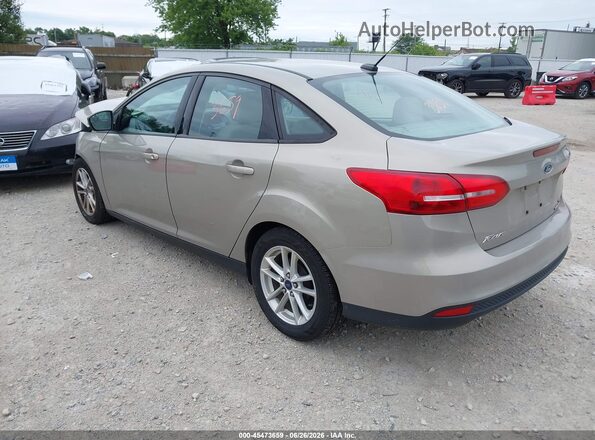 1FADP3F23GL252086 2016 FORD FOCUS Желто-коричневый Задняя левая четверть