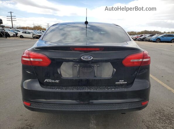 1FADP3F23GL377833 2016 FORD FOCUS Black Հետևի տեսք