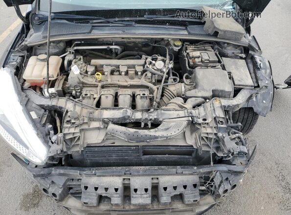 1FADP3F23GL377833 2016 FORD FOCUS Black Սալոնի հետևի տեսք