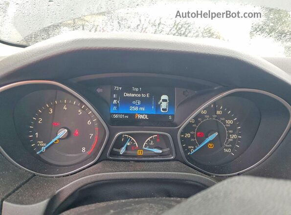 1FADP3F23GL390193 2016 FORD FOCUS Gray 