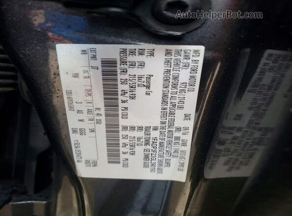 1FADP3F23GL390193 2016 FORD FOCUS Gray 