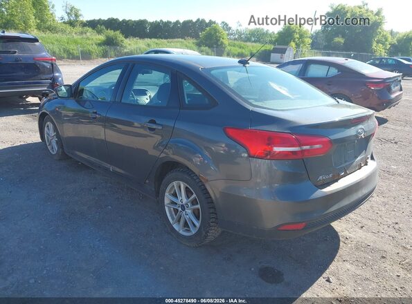 1FADP3F23HL278642 2017 FORD FOCUS Gray Trasero izquierdo