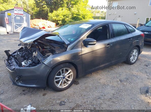 1FADP3F23HL294985 2017 FORD FOCUS Gray Przód lewy