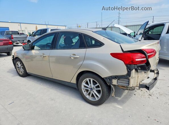 1FADP3F23HL300607 2017 FORD FOCUS Gold Задня ліва чверть