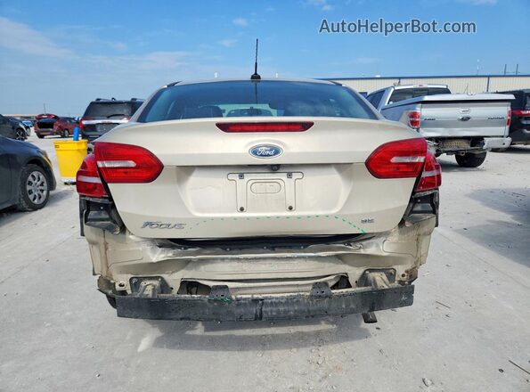 1FADP3F23HL300607 2017 FORD FOCUS Gold Вид ззаду