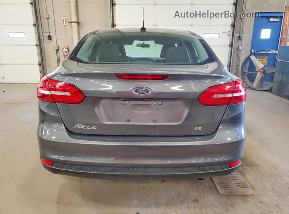1FADP3F23HL339598 2017 FORD FOCUS Gray Вид ззаду