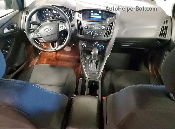 1FADP3F23HL339598 2017 FORD FOCUS Gray Вид панелі приладів