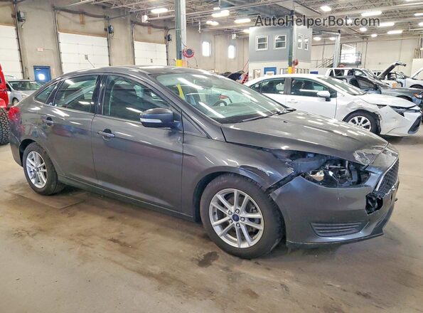 1FADP3F23HL339598 2017 FORD FOCUS Gray Передня права чверть