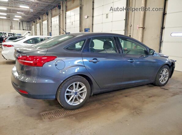 1FADP3F23HL339598 2017 FORD FOCUS Gray Задня права чверть