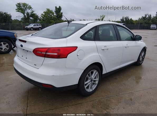 1FADP3F23JL212548 2018 FORD FOCUS White Задня права чверть