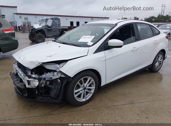 1FADP3F23JL212548 2018 FORD FOCUS White Передня ліва чверть