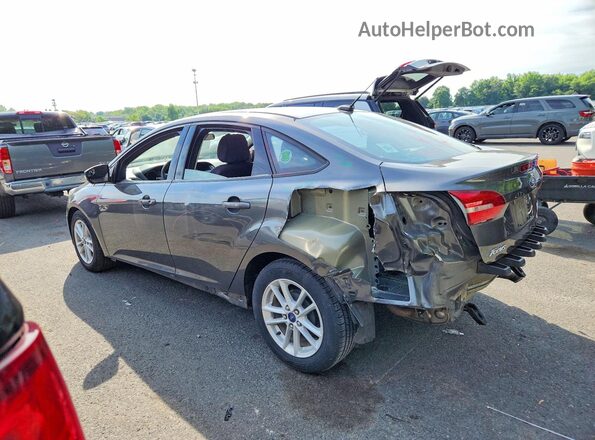 1FADP3F23JL233996 2018 FORD FOCUS Gray Задня ліва чверть