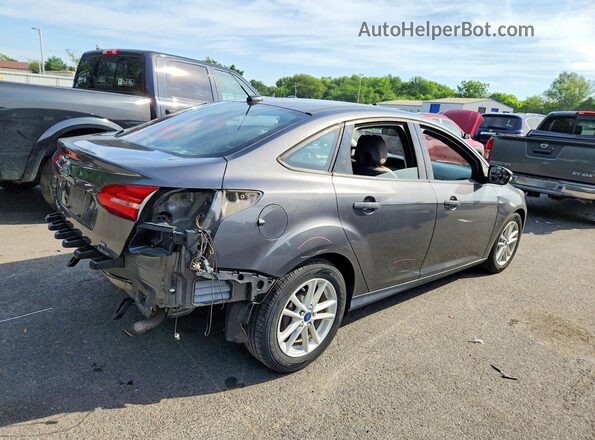 1FADP3F23JL233996 2018 FORD FOCUS Gray Задня права чверть