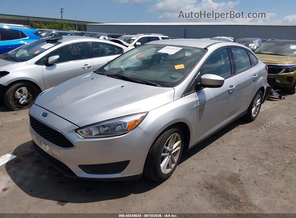 1FADP3F23JL254086 2018 FORD FOCUS Silver 