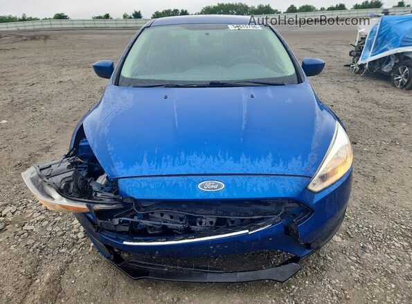 1FADP3F23JL264830 2018 FORD FOCUS Blue Вид спереду
