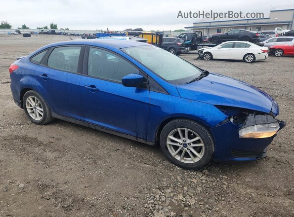 1FADP3F23JL264830 2018 FORD FOCUS Blue Передня права чверть