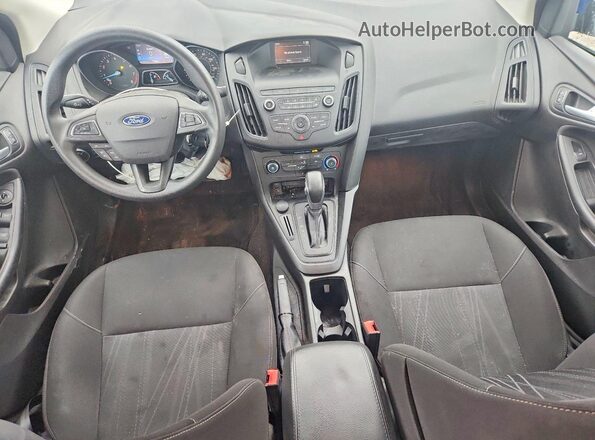 1FADP3F23JL264830 2018 FORD FOCUS Blue Вид панелі приладів