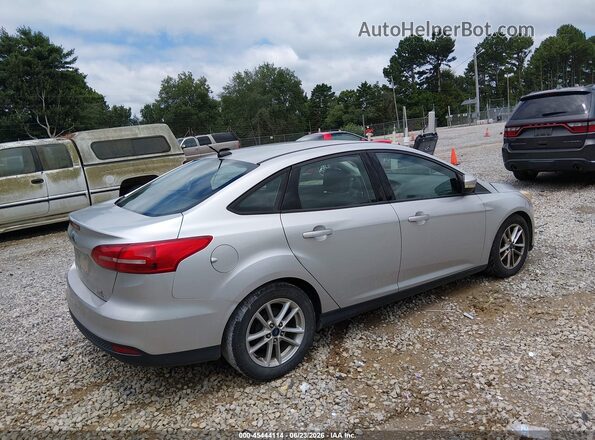 1FADP3F24GL236530 2016 FORD FOCUS Silver Rear right