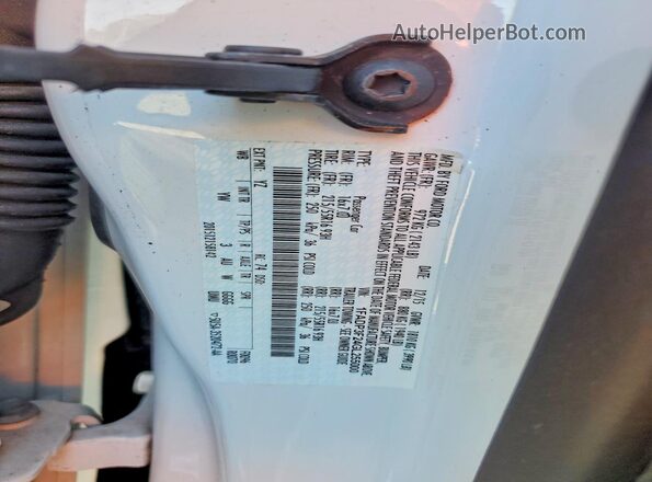 1FADP3F24GL255000 2016 FORD FOCUS White 