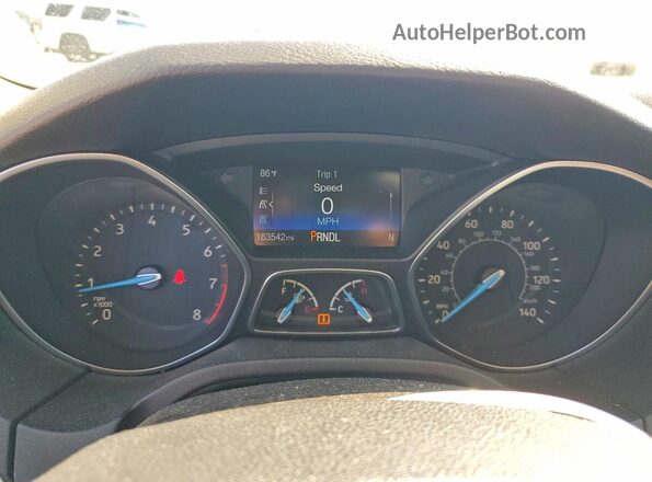 1FADP3F24GL255000 2016 FORD FOCUS White 