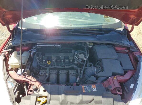 1FADP3F24GL329063 2016 FORD FOCUS Red 