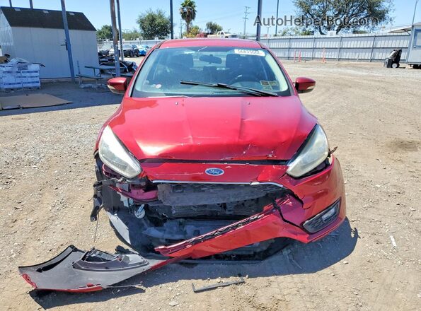 1FADP3F24GL329063 2016 FORD FOCUS Red 