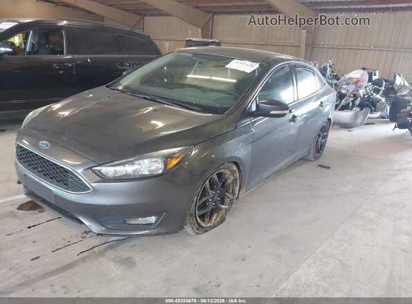 1FADP3F24GL371488 2016 FORD FOCUS Gray Передня ліва чверть