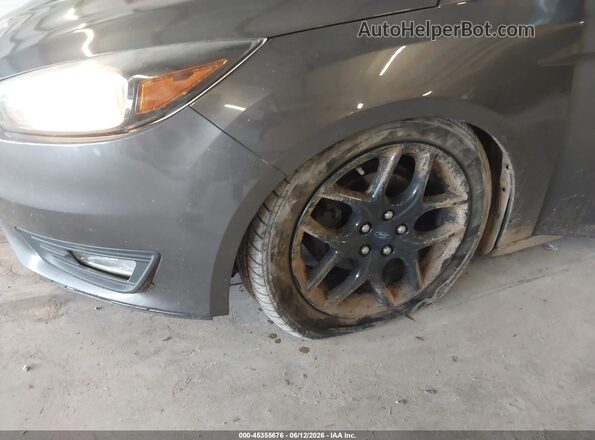 1FADP3F24GL371488 2016 FORD FOCUS Gray Вид спереду