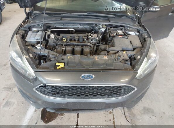 1FADP3F24GL371488 2016 FORD FOCUS Gray Вид ззаду