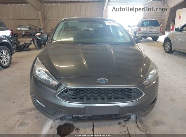 1FADP3F24GL371488 2016 FORD FOCUS Gray Вид задньої частини салону