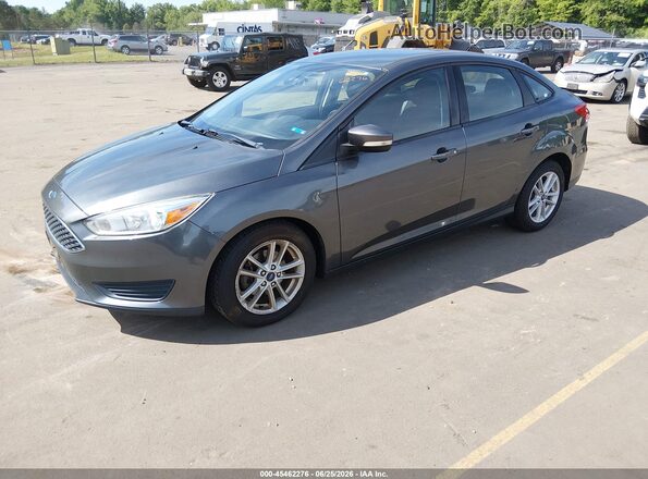 1FADP3F24HL234004 2017 FORD FOCUS Gray წინა მარცხენა ხედი სამი მეოთხედიდან