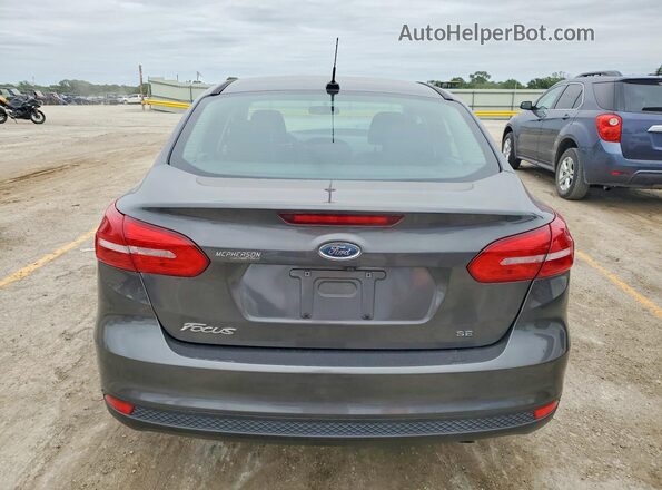 1FADP3F24HL300681 2017 FORD FOCUS Gray Вид ззаду