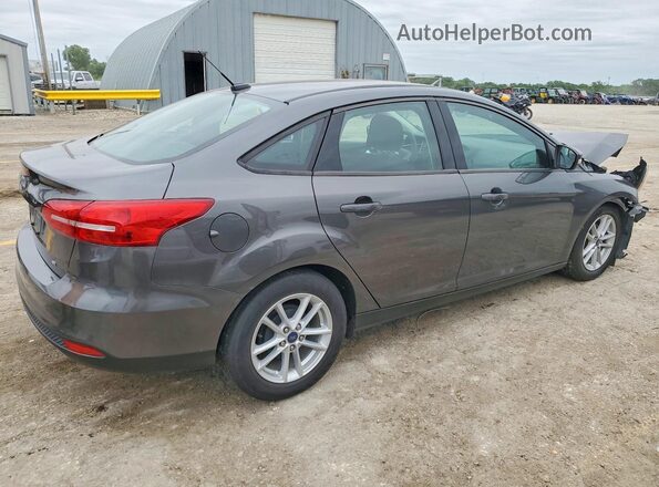 1FADP3F24HL300681 2017 FORD FOCUS Gray Задня права чверть