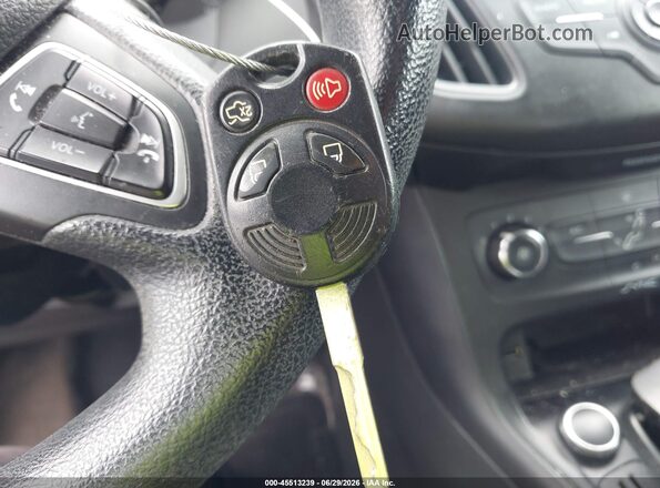 1FADP3F24HL345474 2017 FORD FOCUS Black წინა პანელის ხედი